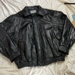 Fondini Fashions patchwork 100% genuine leather jacket | Vintage, 90’s Y2K